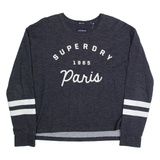 SUPERDRY Womens Sweatshirt Blue S