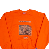 CHAMPION Uncle Johnny's Mens Sweatshirt Orange L