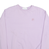 FILA Womens Sweatshirt Purple M