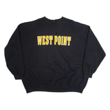 FILA West Point Mens Sweatshirt Black USA M