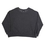 REEBOK Womens Sweatshirt Grey 2XL