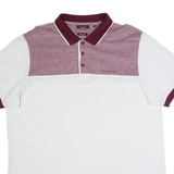 PIERRE CARDIN Mens Polo Shirt White 2XL