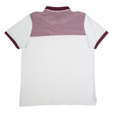PIERRE CARDIN Mens Polo Shirt White 2XL