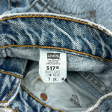 Levis 517 Boot Cut Jeans - 28W UK 6 Light Wash Cotton