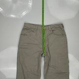 Wrangler Cargo Trousers - 36W 30L Khaki Cotton
