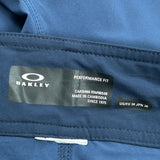Oakley Sport Shorts - 34″ Waist Blue Polyester
