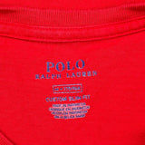 Polo By Ralph Lauren Slim Fit Long Sleeve T-Shirt - Medium Red Cotton