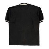 Number 1 Dad Signal Sports Graphic T-Shirt - XL Black Cotton