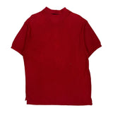 Chaps Ralph Lauren Polo Shirt - Large Red Cotton