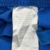 Carhartt Cargo Pants - Large Blue Cotton Blend