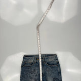 Company 81 Graphic Jeans - 28W 32L Blue Cotton