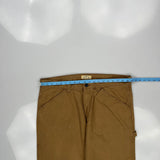 Blue Mountain Carpenter Trousers - 40W 31L Brown Cotton