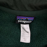 Patagonia Fleece 1/4 Zip - XL Green Polyester