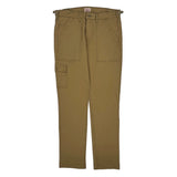 Levis Cargo Trousers - 36W 30L Brown Cotton