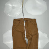 Dickies Carpenter Pants - 36W 30L Brown Cotton