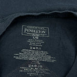 Pendleton Graphic T-Shirt - Large Black Cotton