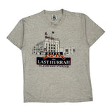 Made In USA Cleveland Indians Stadium Lee Graphic T-Shirt - Large Grey Cotton