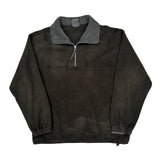 Vintage Rocawear 1/4 Zip - XL Black Polyester