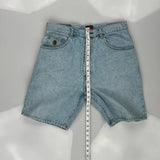 Tommy Hilfiger Denim Shorts - 32W 8L Light Wash Denim