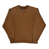 Blank Hanes Sweatshirt - Medium Brown Cotton