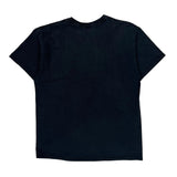 Thrasher Graphic T-Shirt - Medium Black Cotton