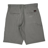 Dickies Cargo Shorts - 32W 10L Grey Cotton