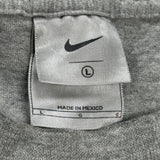 Dreamcast Indoor Nike Cartoon T-Shirt - Large Gray Cotton