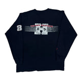 85 Tommy Jeans College Long Sleeve T-Shirt - Large Black Cotton