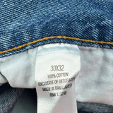 Blue Mountain Carpenter Jeans - 31W 32L Blue Cotton