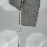 Levis Cargo Shorts - 38W 10L Grey Cotton