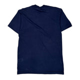 Fruit Of The Loom Graphic T-Shirt - Large Navy Cotton