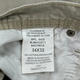 Wrangler Cargo Trousers - 32W 32L Beige Cotton