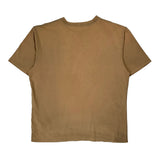Carhartt T-Shirt - Large Brown Cotton