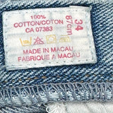 Chaps Denim Jeans - 36W 30L Light Wash Cotton