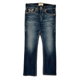 Big Star Contrast Stitch Jeans - 32W US 6 Dark Wash Cotton