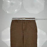 L.L.Bean Carpenter Pants - 38W 30L Brown Cotton