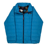 Age 7-8 Patagonia Puffer - Small Blue Polyester
