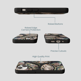 Black Abalone Shells iPhone 13 Mini Case