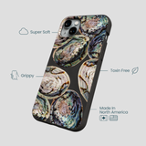Black Abalone Shells iPhone 14 Plus Case