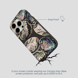 Black Abalone Shells iPhone 14 Pro Case