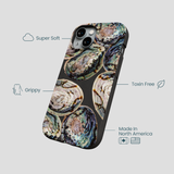Black Abalone Shells iPhone 14 Case