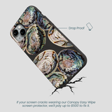 Black Abalone Shells iPhone 15 Plus Case