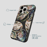 Black Abalone Shells iPhone 15 Pro Max Case