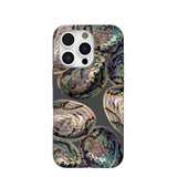 Black Abalone Shells iPhone 16 Pro Case