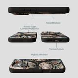Black Abalone Shells iPhone 16 Pro Case
