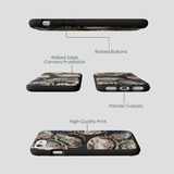 Black Abalone Shells iPhone 6/6s/7/8/SE Case