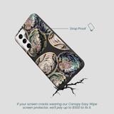 Black Abalone Shells Samsung Galaxy S22 Case