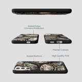 Black Abalone Shells Samsung Galaxy S22 Case