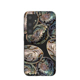 Black Abalone Shells Samsung Galaxy S24 Case