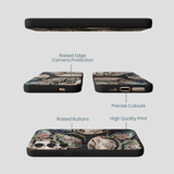Black Abalone Shells Samsung Galaxy S24 Case